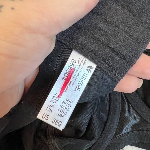 WACOAL Evocative Edge Underwire Black Full Coverage Bra - NEW Multiple Sizes - Picture 7 of 12